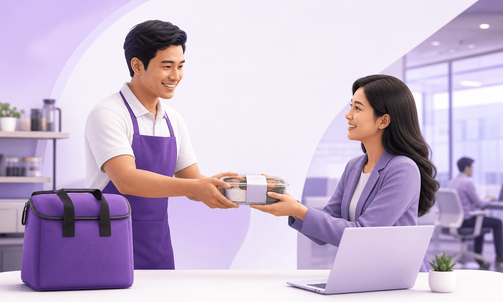 Seller Lapak Employee siap menerima order karyawan